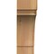 Ekena Millwork 3 1/2"W x 10"D x 10"H Merced Smooth Knee Brace, Western Red Cedar BRC04X10X10MRC00SWR - alternate 2
